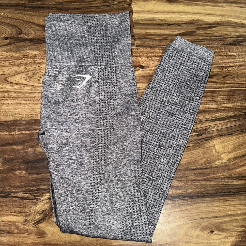 Gymshark vital seamless leggings size XS grey excellent used condition